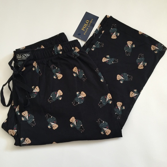 Polo Ralph Lauren Martini Bear Pajamas - Picture 2 of 8